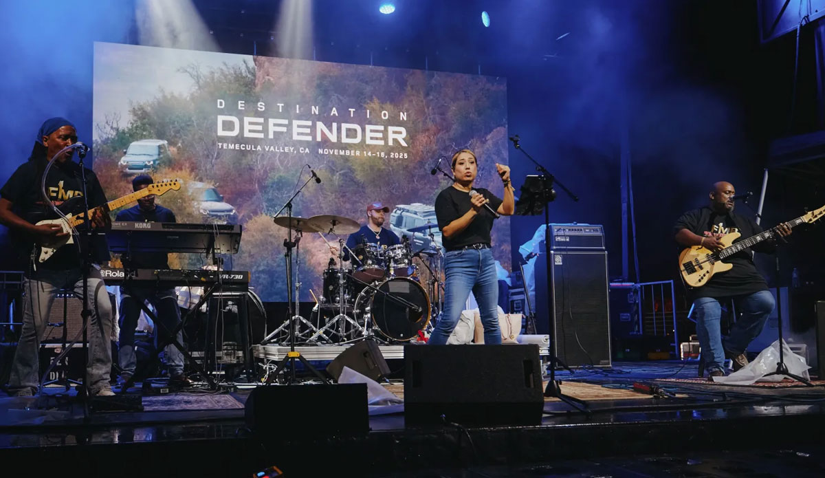a concert at a Destination event