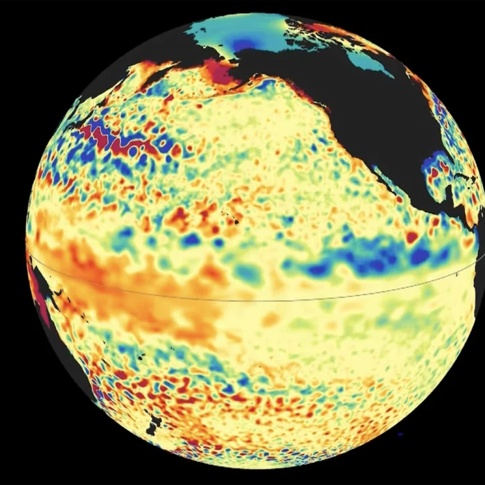Warm water shown on earth after California state of emergency declared
