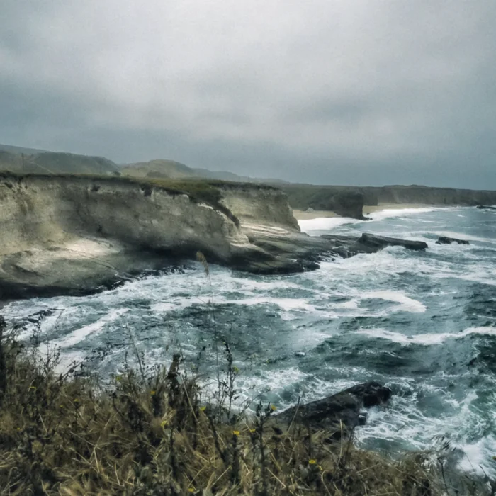 El Niño storm in Big Sur