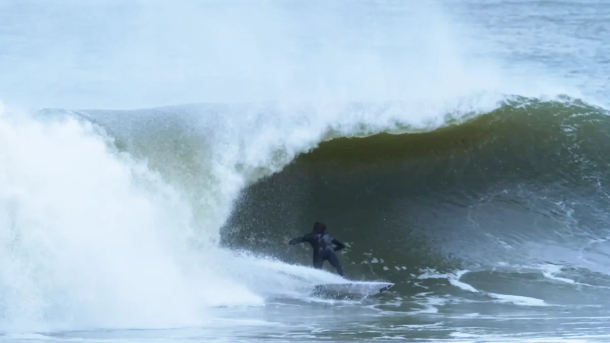 The Season’s First Nor’easter Brought Barrels Back to the East Coast