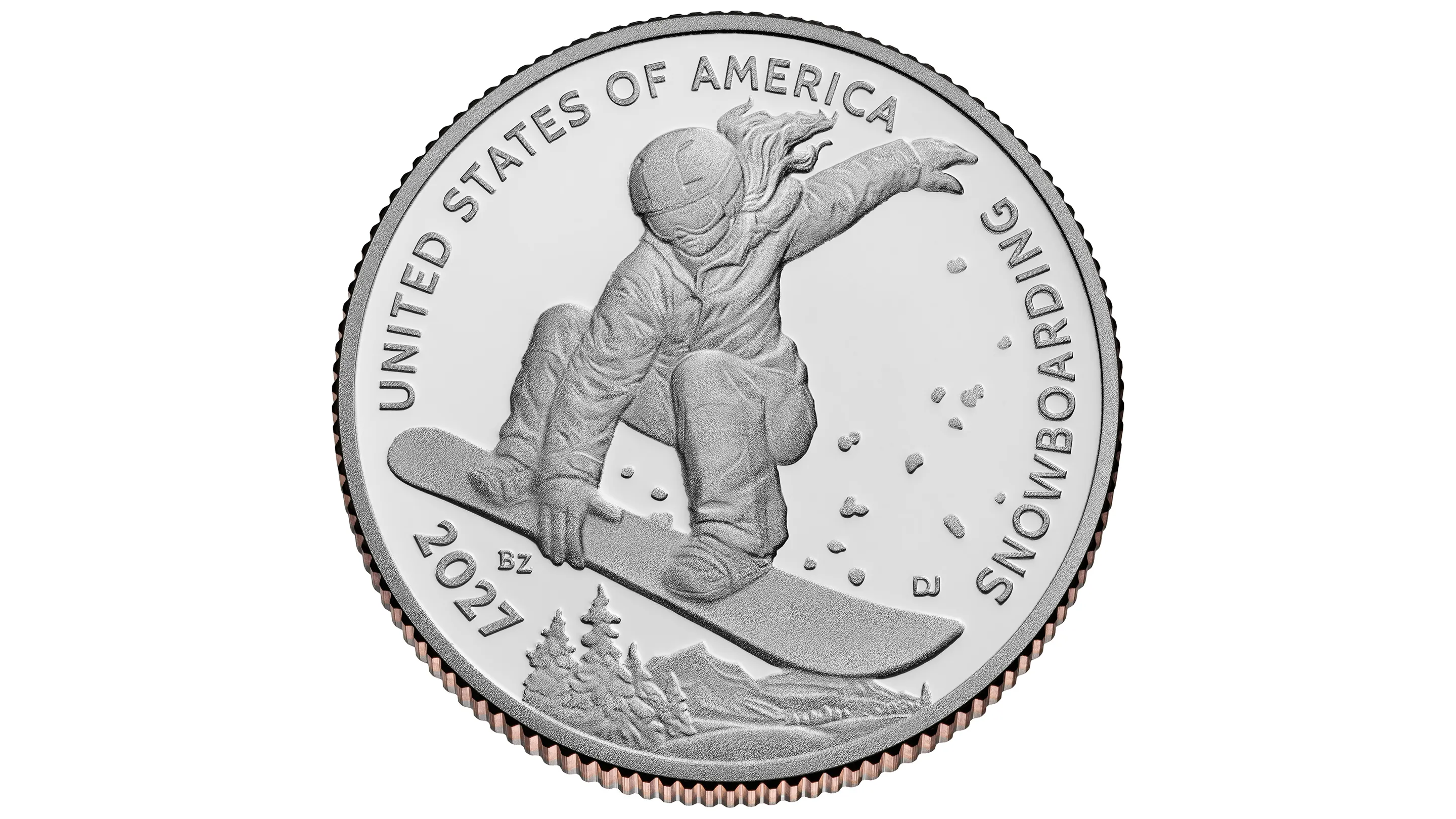 U.S. Mint to Feature Snowboarding on New Quarter