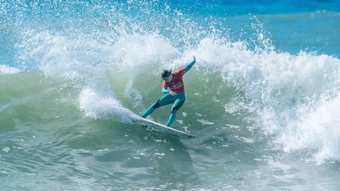 It's been a banner year for the 19-year-old. Photo: WSL // Damien Poullenot