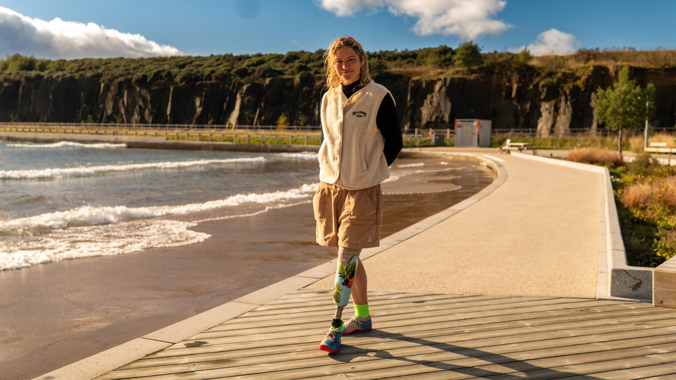 British para surfer Zoe Smith