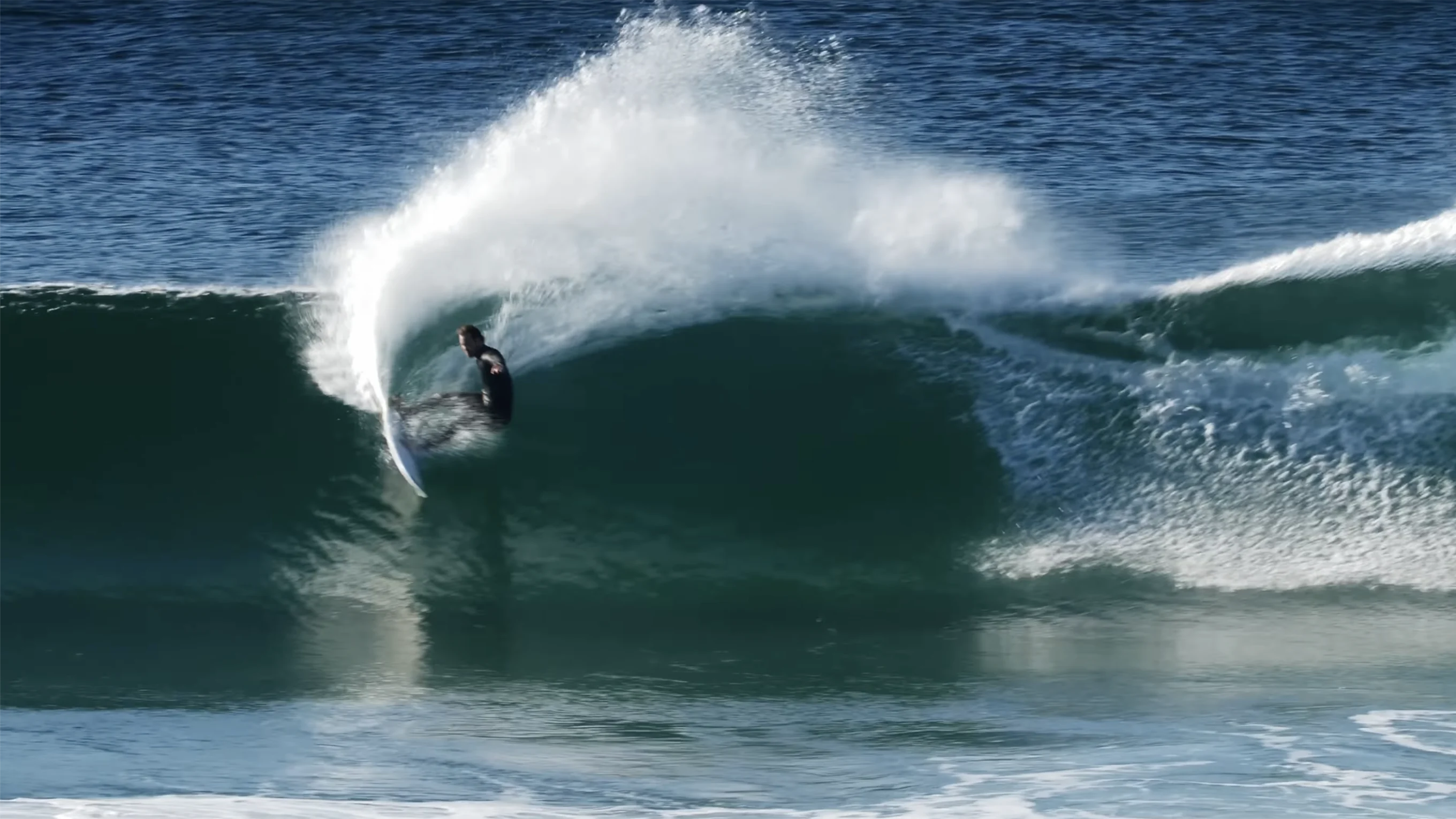Jordy Smith on a wave in Africa
