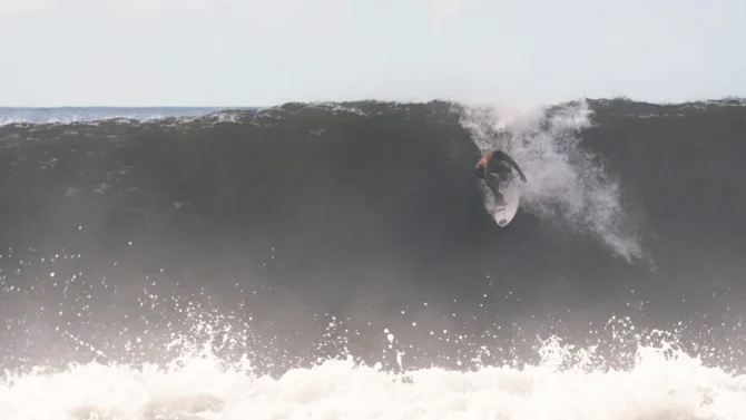 Koa Rothman surfing Rocky Point