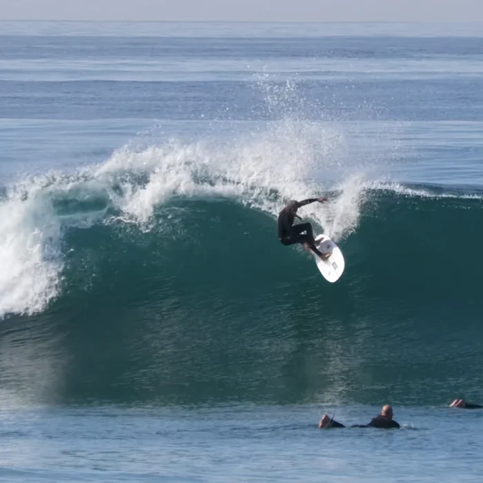 Rob Machado surfing at Seaside Reef