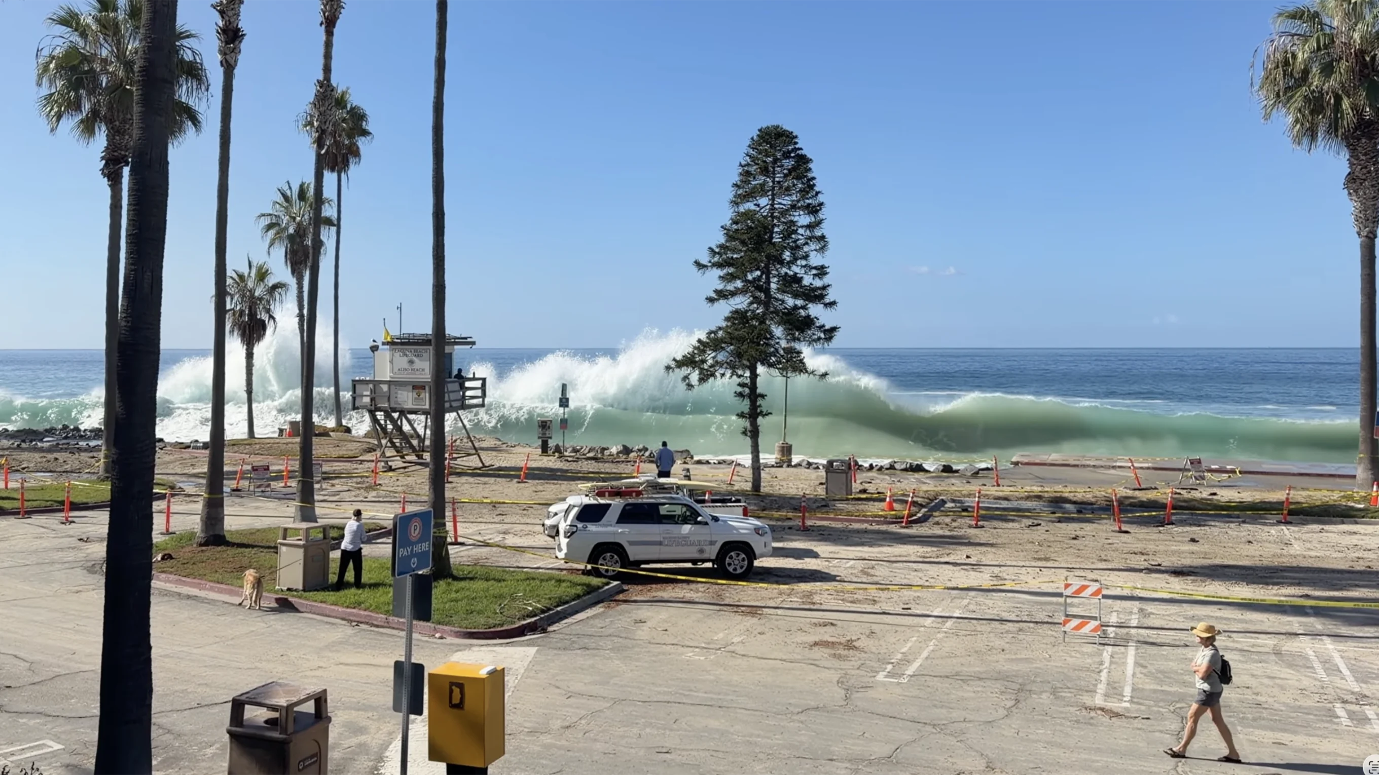 El Niño waves in Southern California