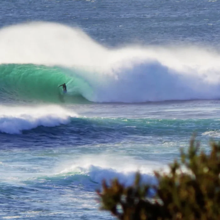 Tosh Tudor surfing in Western Australia
