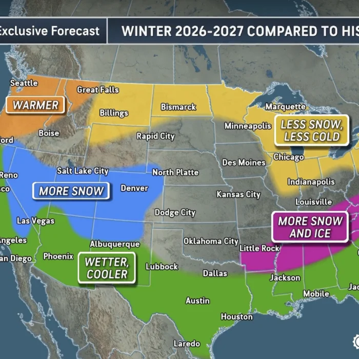 AccuWeather El Niño forecast