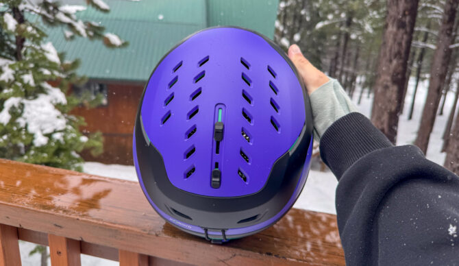 vent adjustment on the Smith Vantage 2