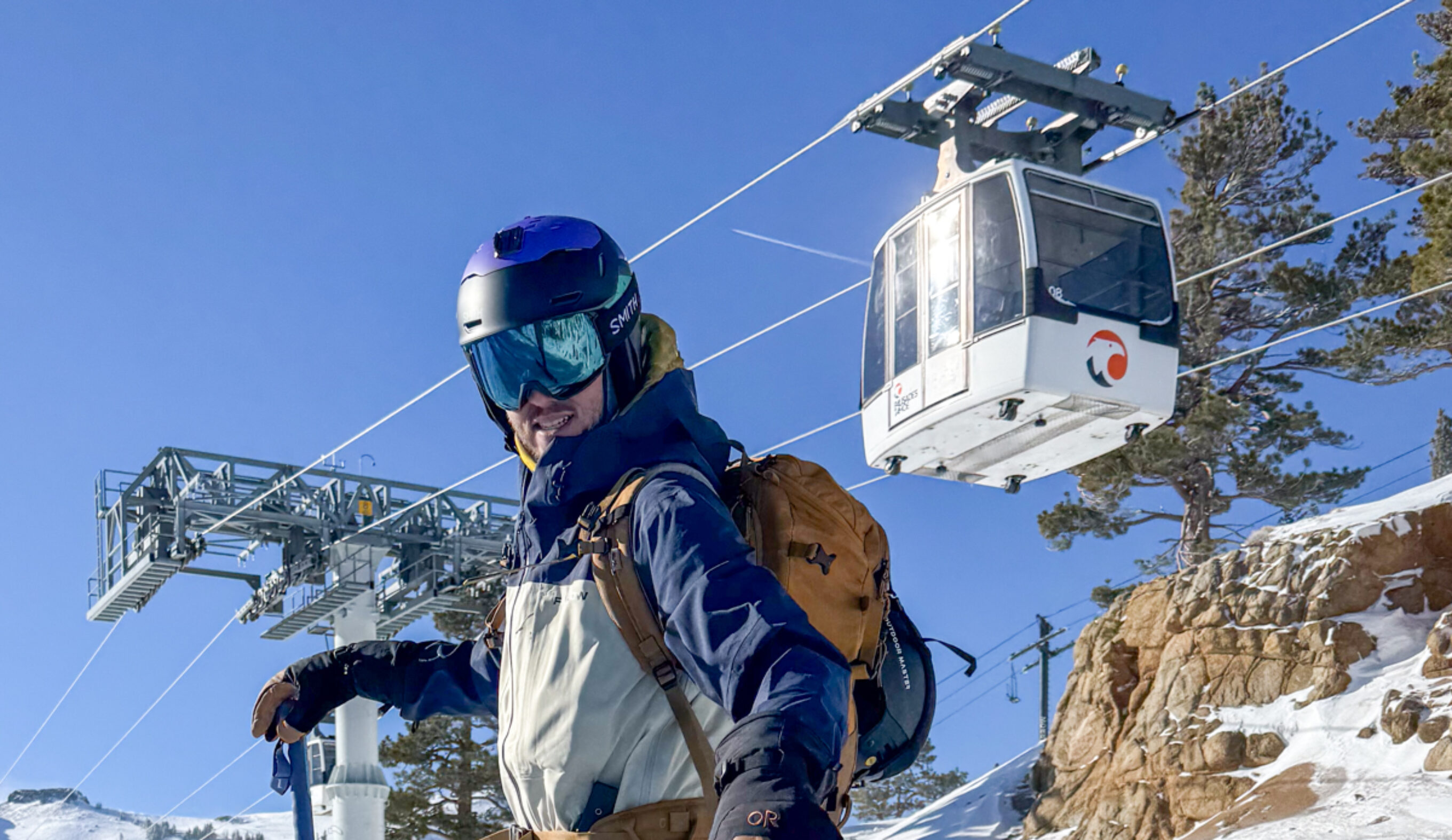 Will Sileo skiing at palisades tahoe